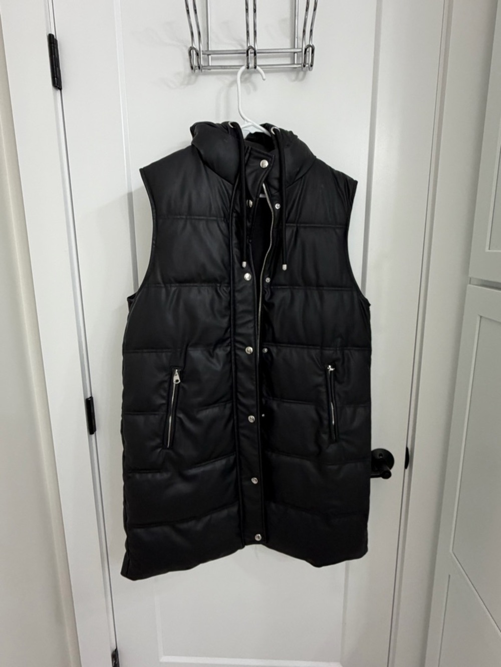 Zara Black Lined Jacket with Branded Label